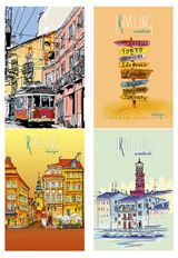 Изображение товара Блокнот перевертыш «Апплика» на спирали А6 в клетку, 80 л