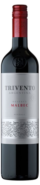 Изображение товара Вино Trivento красное сухое Аргентина, 0,75 л