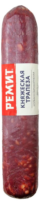 Изображение товара Колбаса сырокопченая «Ремит» Княжеская Трапеза, ~ 0,8 кг