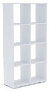 Изображение товара Стеллаж на пластиковых опорах белый