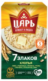 Изображение товара Хлопья «ЦАРЬ» 7 злаков, 400 г