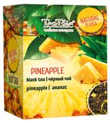 Изображение товара Чай черный TeaTale Сочные фрукты с ароматом ананаса, 100 г