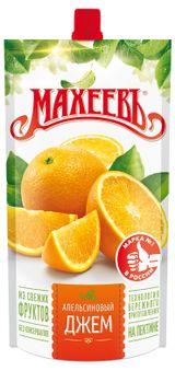 Изображение товара Джем «МАХЕЕВЪ» Апельсиновый, 300 г