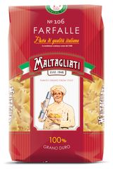 Изображение товара Макаронные изделия Maltagliati Farfalle №106 бантики, 450 г