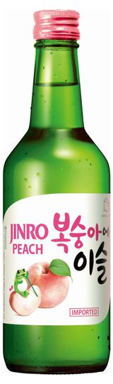 Изображение товара Соджу Jinro Персик 13% Южная Корея, 360 мл