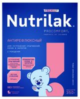 Изображение товара Смесь молочная Nutrilak Premium Антирефлюкс с рождения, 350 г