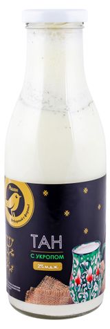Изображение товара Напиток кисломолочный Тан АШАН Золотая птица с укропом 2% БЗМЖ охлажденный, 500 мл
