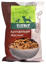 Изображение товара Лакомство для собак TITBIT крендельки мясные, 500 г