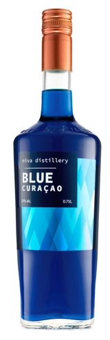 Изображение товара Ликер Niva distillery десертный Blue curacao 25% Россия, 0,75 л