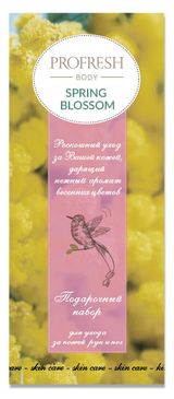 Изображение товара Набор подарочный Spring Blossom мимоза Крем для рук восстанавливающий 75 мл + Крем для ног смягчающий 75 мл