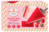 Изображение товара Торт бисквитно-суфлейный «Венский цех» Малиновый пломбир с малиновым желе охлажденный, 380 г