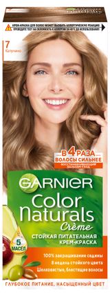 Изображение товара Крем-краска для волос Garnier Стойкая питательная Color Naturals оттенок 7 Капучино