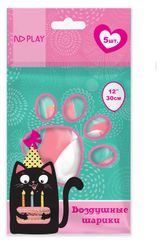 Изображение товара Набор воздушных шаров ND Play Кошки, 30 см, 5 шт