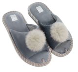 Изображение товара Тапочки женские 23284W-CH-O LuckyLand открытый нос р. 40, 1 шт в ассортименте