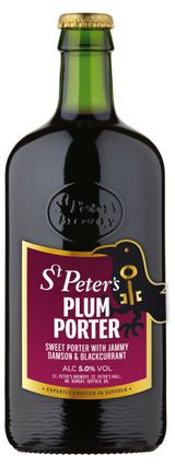 Изображение товара Пиво темное St. Peter's Plum Porter 5% Великобритания, 0,5 л