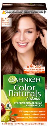 Изображение товара Крем-краска для волос Garnier Стойкая питательная Color Naturals оттенок 5.15 Пряный эспрессо
