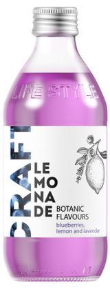 Изображение товара Напиток сильногазированный Starbar Craft со вкусом черники лимона и лаванды, 330 мл