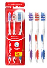 Изображение товара Зубная щетка многофункциональная Colgate Классика здоровья средней жесткости Вьетнам