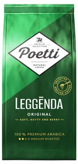 Изображение товара Кофе молотый Poetti Leggenda Original, 250 г