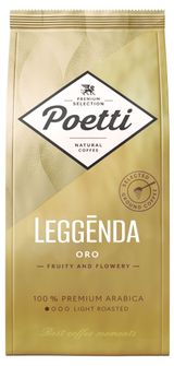 Изображение товара Кофе молотый Poetti Leggenda Oro, 250 г
