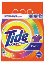 Изображение товара Стиральный порошок Tide Аквапудра Color, 1,5 кг