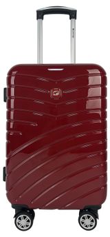 Изображение товара Чемодан пластиковый Airport красный 8 колес, 29х48х71 см, размер L
