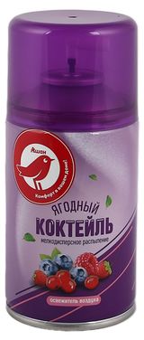 Изображение товара Освежитель воздуха АШАН Красная птица Ягодный коктейль, 250 мл