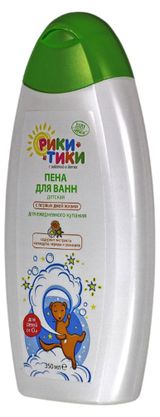 Изображение товара Пена для ванн детская «Две Линии» Рики Тики Тутти-фрутти, 350 мл