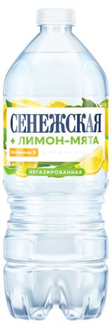Изображение товара Вода питьевая «Сенежская» лимон-мята негазированная, 1 л
