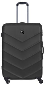 Изображение товара Чемодан жесткий Airport черный 4 колеса, 29х48х71 см, размер L
