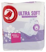 Изображение товара Прокладки гигиенические АШАН Красная птица Ультра Супер Софт, 8 шт