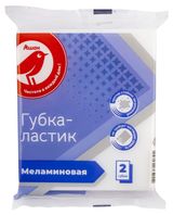 Изображение товара Губка АШАН Красная Птица меламиновая, 2 шт