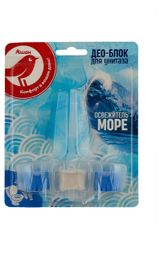 Изображение товара Подвесной блок для унитаза АШАН Красная Птица море, 40 г