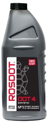 Изображение товара Тормозная жидкость ROSDOT 4 синтетическая, 910 г
