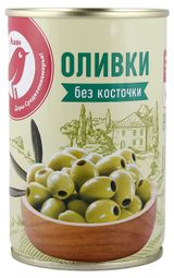 Изображение товара Оливки АШАН Красная птица без косточки Испания, 300 г