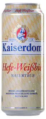 Изображение товара Пиво Kaiserdom Heffe-Weissbier светлое 4,7%, 500 мл