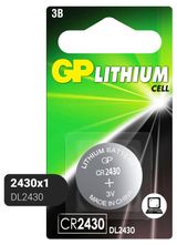 Изображение товара Батарейка GP Lithium CR2430, 1 шт