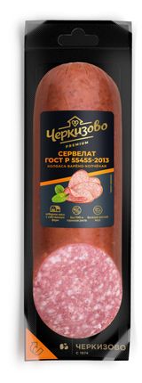 Изображение товара Колбаса варено-копченый «Черкизово»  Премиум Сервелат ГОСТ срез, 500 г
