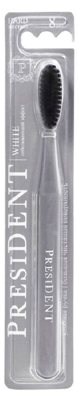 Изображение товара Зубная щетка President White Отбеливающий эффект жесткая, 1 шт