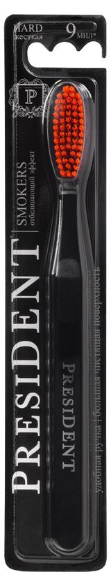 Изображение товара Зубная щетка President Smokers отбеливающий эффект, 1 шт