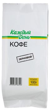Изображение товара Кофе в зернах «Каждый день», 100 г