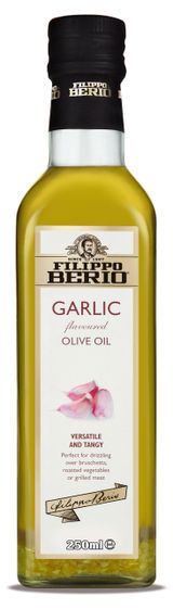 Изображение товара Масло оливковое Filippo Berio Garlic Италия, 250 мл