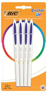 Изображение товара Ручка шариковая BIC Cristal Up синяя, 4 шт