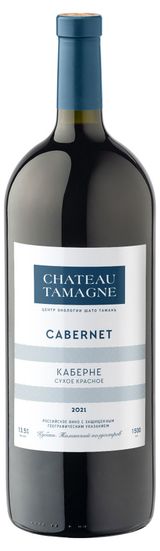 Изображение товара Вино «Шато Тамань» Cabernet красное сухое Россия, 1,5 л