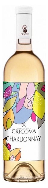 Изображение товара Вино CRICOVA Шардоне белое полусладкое Молдова, 0,75 л