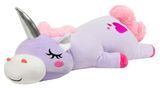 Изображение товара Мягкая игрушка Единорожка ONE TWO FUN сиреневая, 80 см