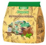 Изображение товара Конфеты батончики «Петродиет» на фруктозе со стевией какао, 200 г