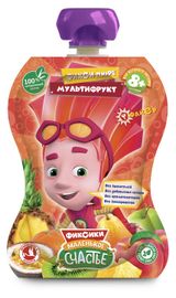 Изображение товара Пюре фруктовое «Фиксики» мульфрукт с 8 мес., 90 г