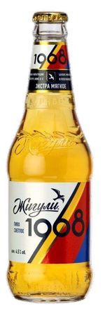 Изображение товара Пиво «Жигули» 1968 светлое 4,5%, 430 мл