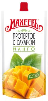 Изображение товара Манго «МАХЕЕВЪ» протертое с сахаром, 300 г